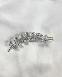 Gold Crystal Bridal Hair Clip Rhinestone Wedding Hair Barrette
