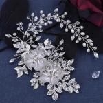 DIMNIE Bridal Headwear with Hair Comb - Wedding Headband for Brides