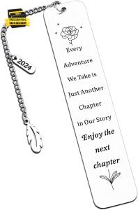 Wedding Gifts for Couples Bride Groom, Anniversary Bookmark Gifts for Women Men,