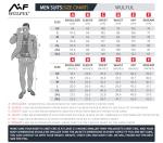 WULFUL Men's 3 Piece Slim Fit Suit Set Two Button Blazer Jacket Vest Pants Tuxedo Set for Party, Wedding and Business Black