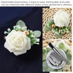 SANMIO Baby Boy Clothes Suits Infant Gentleman Outfit Collared Dress Shirt+Vest+Tie+Corsage+Pants 5Pcs Baby Suit Sets