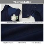 SANMIO Baby Boy Clothes Suits Infant Gentleman Outfit Collared Dress Shirt+Vest+Tie+Corsage+Pants 5Pcs Baby Suit Sets