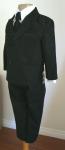 NEW BOY (Sz 2/3/4/5/6/7) FORMAL 5 PCS SUIT SET BLACK, Wedding/Party/Recital