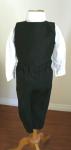 NEW BOY (Sz 2/3/4/5/6/7) FORMAL 5 PCS SUIT SET BLACK, Wedding/Party/Recital