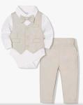 Baby Boy Clothes Suits Infant Gentleman Wedding / Formal Outfit Sz 6-12 Months