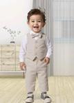 Baby Boy Clothes Suits Infant Gentleman Wedding / Formal Outfit Sz 6-12 Months