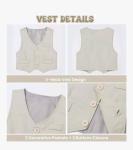 Baby Boy Clothes Suits Infant Gentleman Wedding / Formal Outfit Sz 6-12 Months