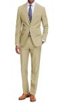 Men's Two Piece Classic Regular Fit Suits Jacket and Pant 2 Piece Set