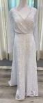 Women’s Boho White Lace Formal Bridal Wedding Dress 14 NWT