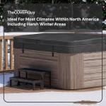 The Cover Guy Premium Hot Tub Cover | Custom Made Replacement Spa Cover | Energy-Saving Hot Tub Covers Built for All Climates | 6, 5, or 4 inch Taper