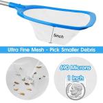 Hot Tub Skimmer Net with 12" Aluminum Pole