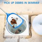 Hot Tub Skimmer Net with 12" Aluminum Pole