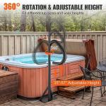 VEVOR Adjustable Hot Tub Handrail with 360 Rotation