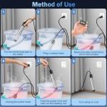 2000W Portable Water Heater for Pools and More