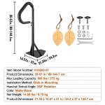 VEVOR Adjustable Hot Tub Handrail with 360 Rotation