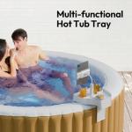 Spa Gift Set with Hot Tub Tray & Phone Holder