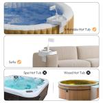 Spa Gift Set with Hot Tub Tray & Phone Holder