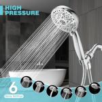 High Pressure 6-Setting Handheld Shower Head