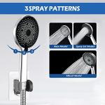 8” Rain Shower Head with Handheld Spray Combo