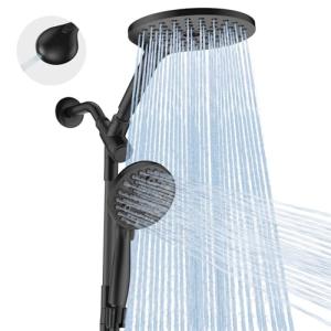 MakeFit 2-in-1 Dual Handheld Shower Head Combo