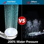 FASTRAS High Pressure LED Shower Head with Handheld