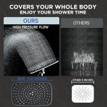Veken High Pressure Rain Shower Head Combo
