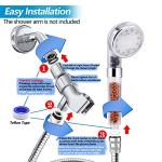 FASTRAS High Pressure LED Shower Head with Handheld