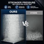 Rainfall Shower Head with Handheld Spray Combo