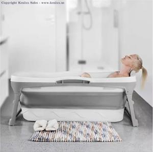 Large Portable Collapsible Bathtub for Adults