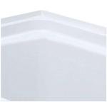 60" Rectangular Soaking Bathtub with Left Drain