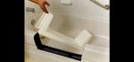 DIY Walk-In Bath Tub Shower Insert - White