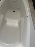 Geneva 72" Soaking Tub with Modern Hardware