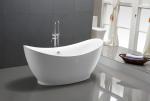 Stylish 68" Acrylic Freestanding Soaking Tub