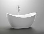 Stylish 68" Acrylic Freestanding Soaking Tub