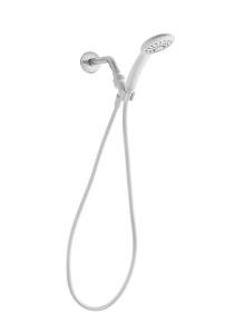 Mainstays White Handheld Showerhead with Hose