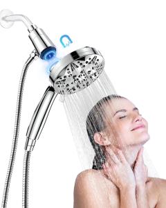 Hodvit High Pressure Handheld Showerhead with 10 Modes