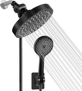 High Pressure Handheld Rain Shower Head Combo