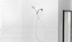 Mainstays White Handheld Showerhead with Hose