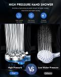 Hodvit High Pressure Handheld Showerhead with 10 Modes