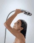 10-Mode High Pressure Handheld Shower Head with Hose