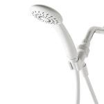 Mainstays White Handheld Showerhead with Hose