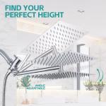 13 Inch High Pressure Rain Shower Head Combo