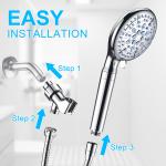 Ophanie High Pressure Handheld Shower Head with Hose