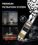 Hodvit High Pressure Handheld Shower Head with 10 Settings