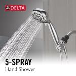 Delta Chrome Hand Shower with 5 Settings