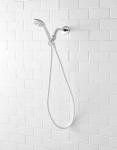 Mainstays White Handheld Showerhead with Hose
