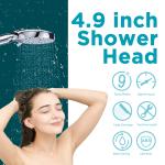 High-Pressure 9-Mode Filtered Shower Head
