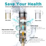 High-Pressure 9-Mode Filtered Shower Head