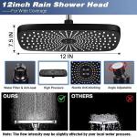 IUSU 12-Inch High Pressure Rain Shower Head