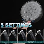 Portable Electric Camping Shower with Handheld Filter